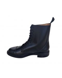 Toe Law Lace Up Boots