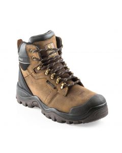 Buckbootz BSH009WPBR safety boots